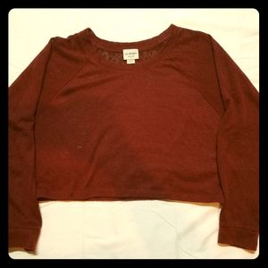 Womens/juniors crop top